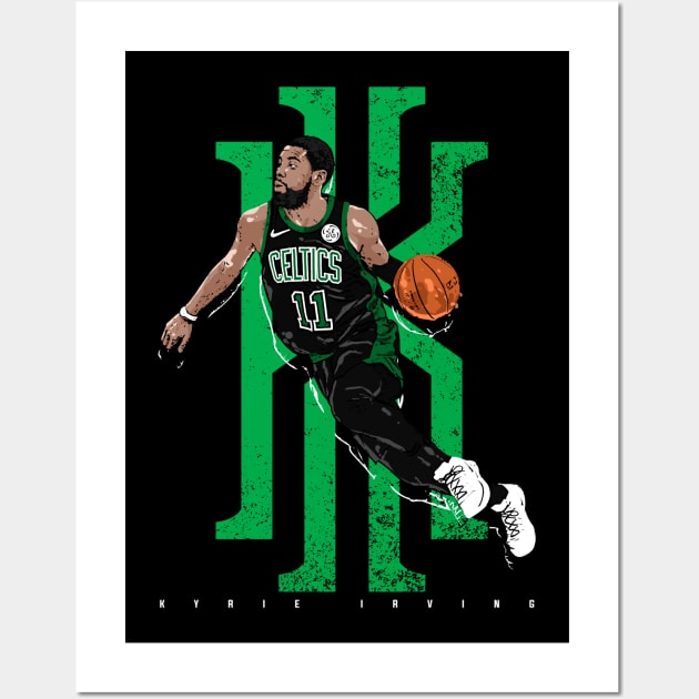 Kyrie irving poster celtics hotsell